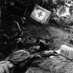 Dead-soldier-found-in-his-trench-after-the-liberation-of-Ikot-Ekpene-in-Biafra-clutching-relief-ration.-7-6-1968